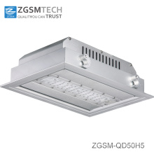 IP66 50 Watt LED Canopy Lamp for Gas Station Lighting